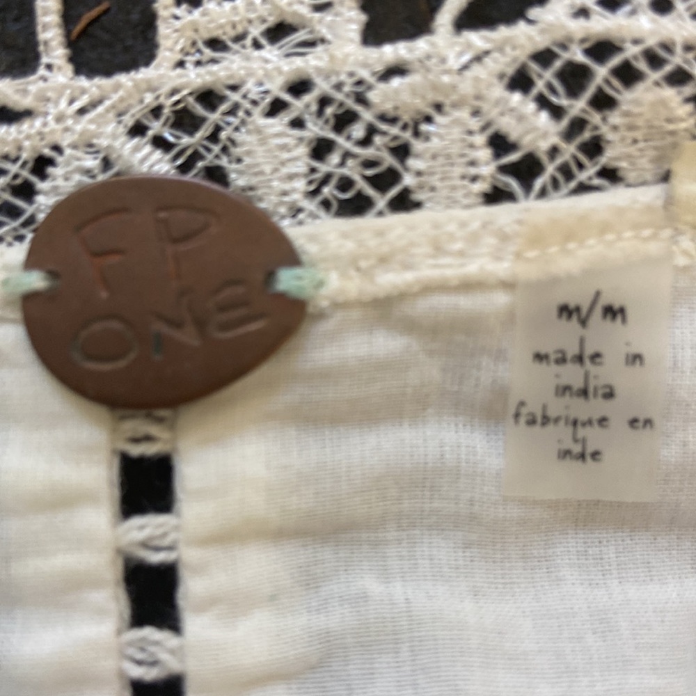 Free People white Boho dress - Picture 5 of 6